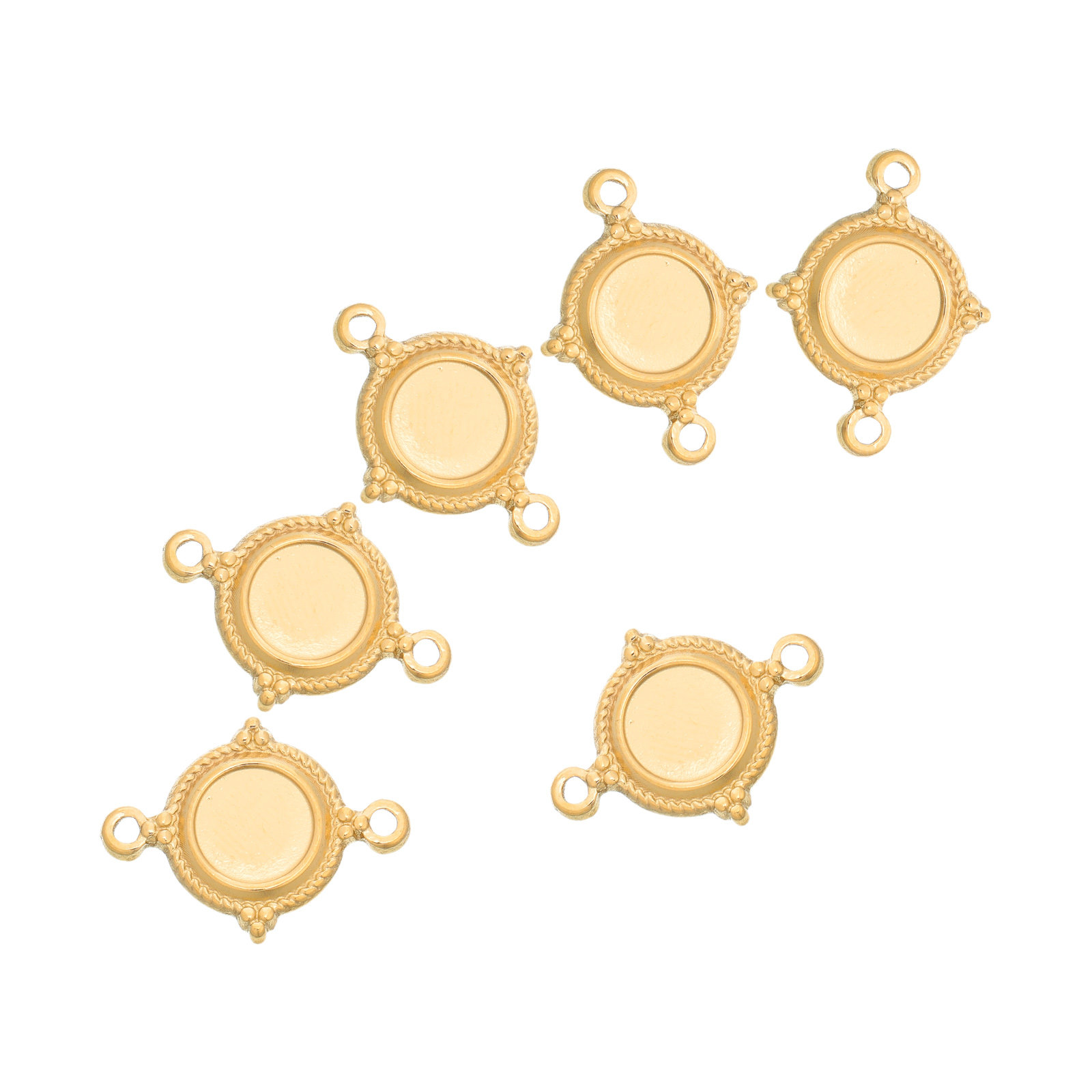 Pendant Blank Bezel - Stainless Steel Blank Bezel Pendant Trays