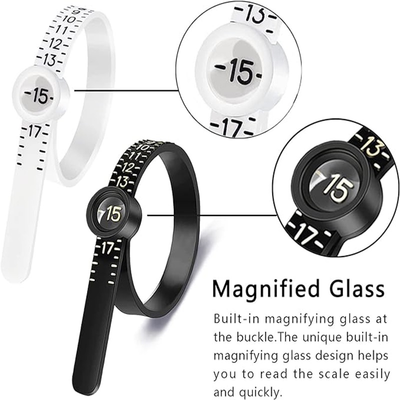 Adjustable Ring Sizer with Mag - Jewelry Making Uk recension och pris