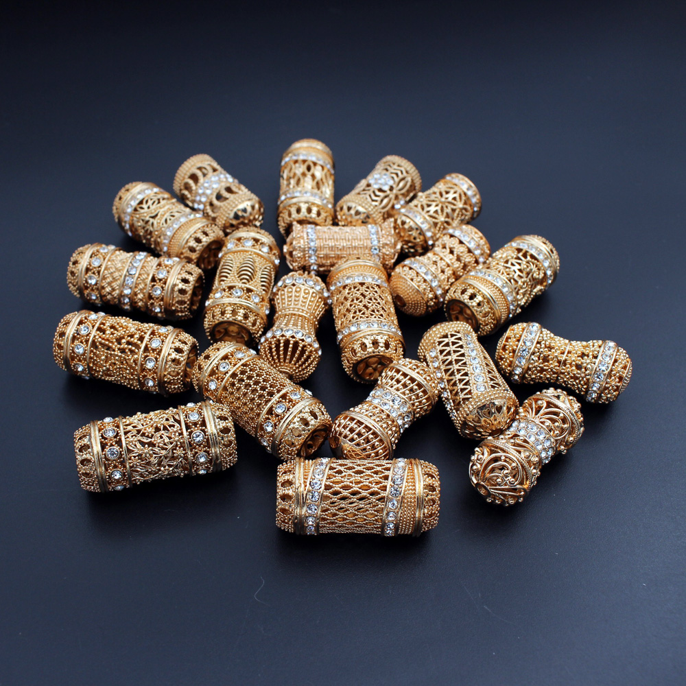 10pcs Crystal Nigerian Beads F - Jewelry Making Dubai recension och pris