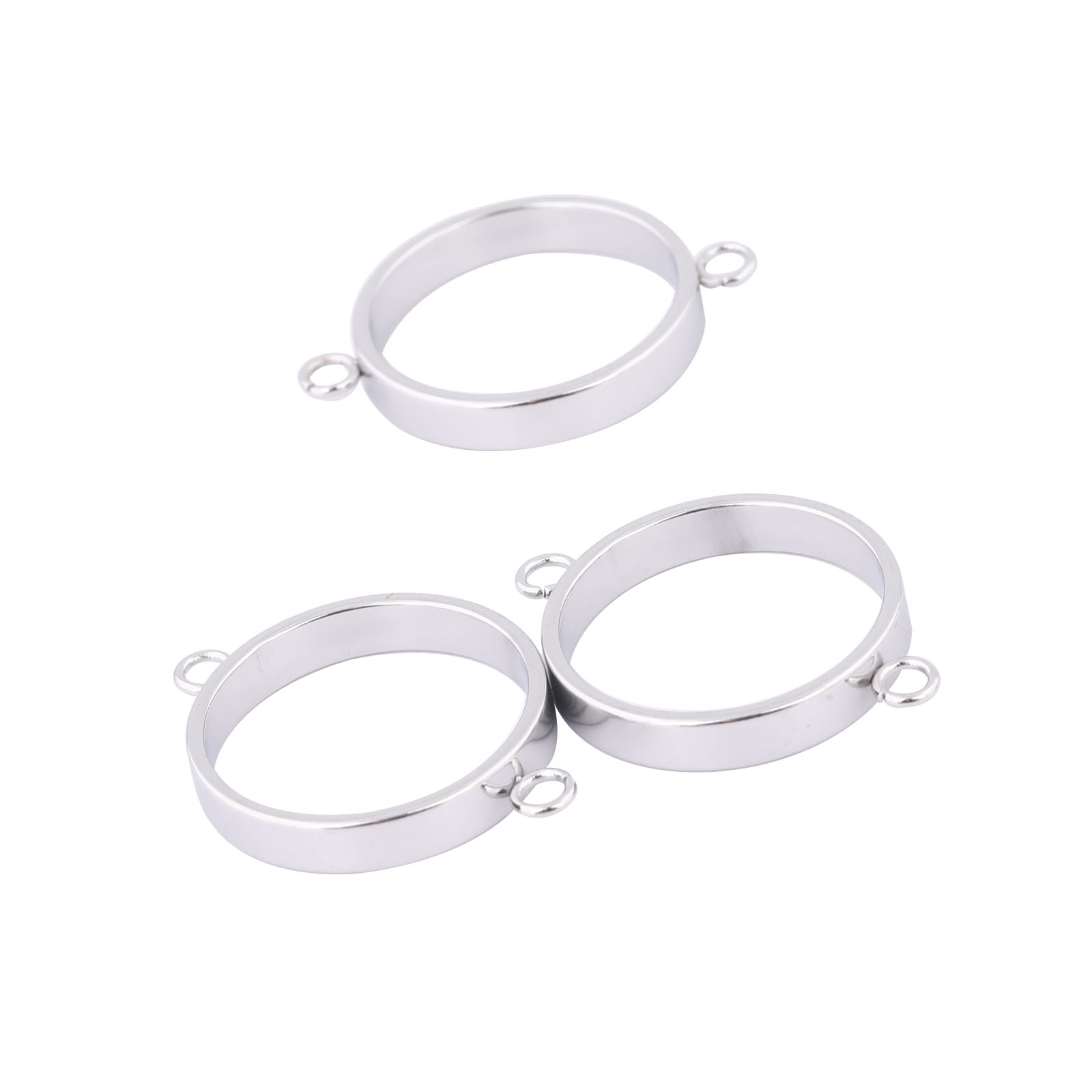 10pcs Stainless Steel 14mm Ope - Pendant Blank Bezel recension och pris