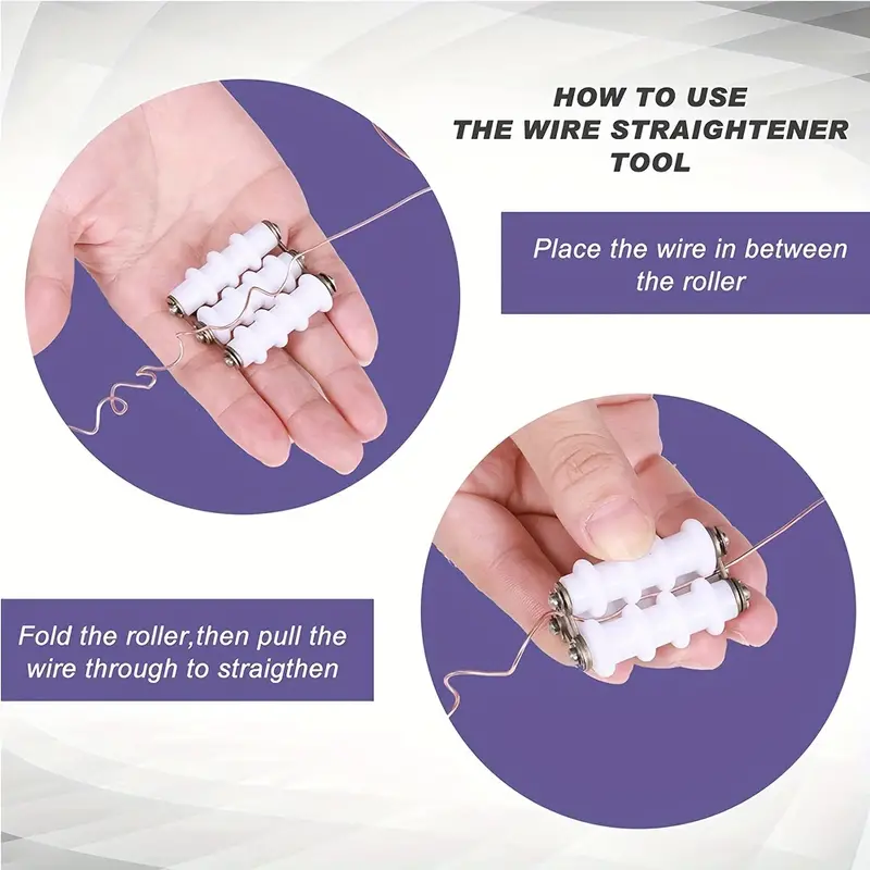 3 Roller Manual Wire Straighte - Jewelry Making Rotary Tool recension och pris