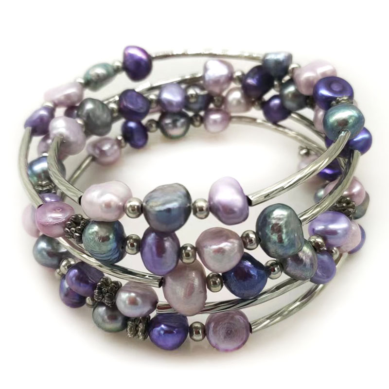 33 Inches 7-8mm Purple Memory  - Memory Wire Bracelet recension och pris