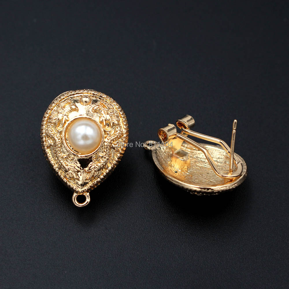 10pair Stud Clip Earrings Post - Jewelry Making Dubai recension och pris