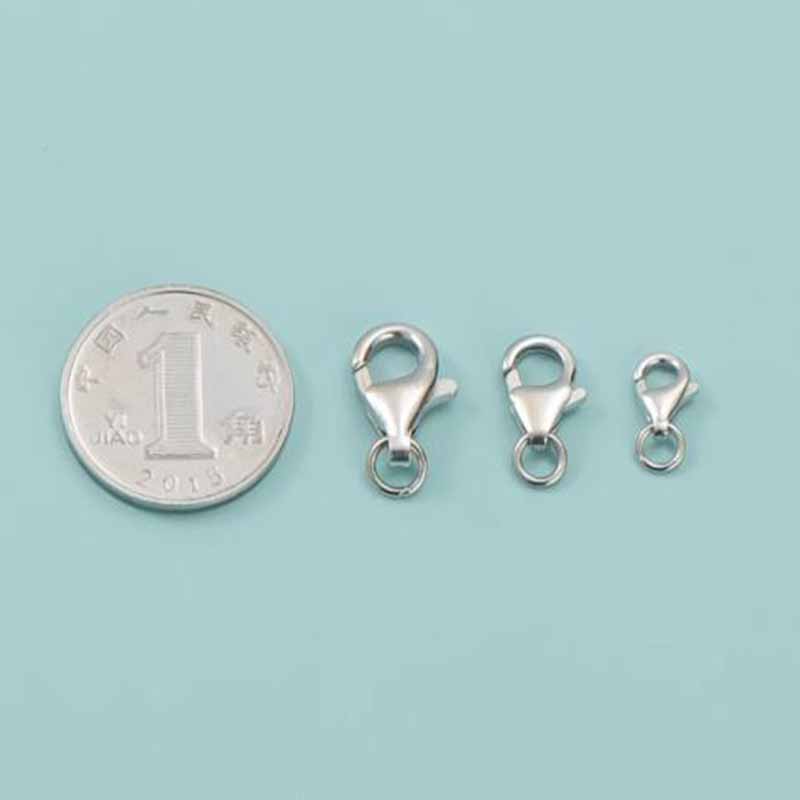 2pcs Genuine Real Pure Solid 9 - Jewelry Making Silver recension och pris