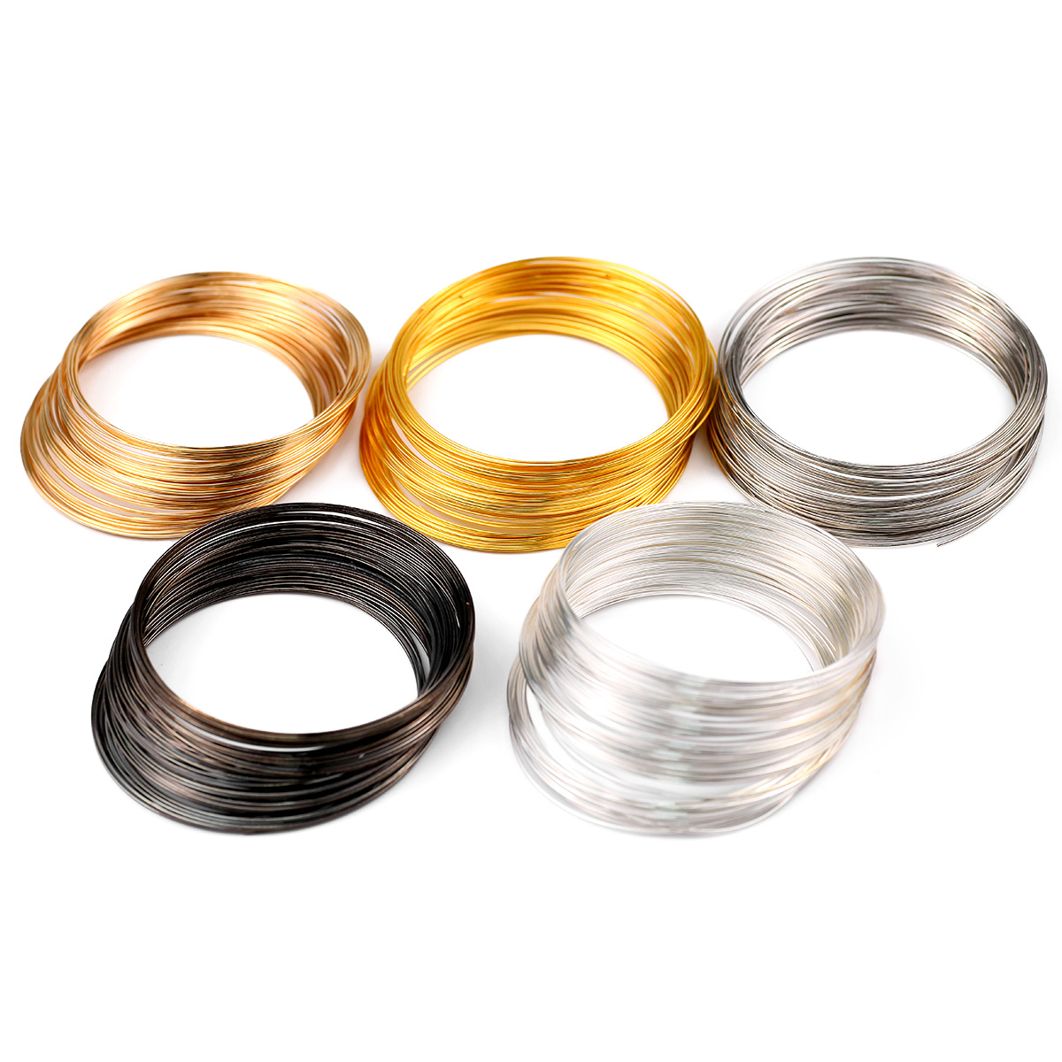 50Loops/Lot 0.6mm Memory Steel - Memory Wire Bracelet recension och pris