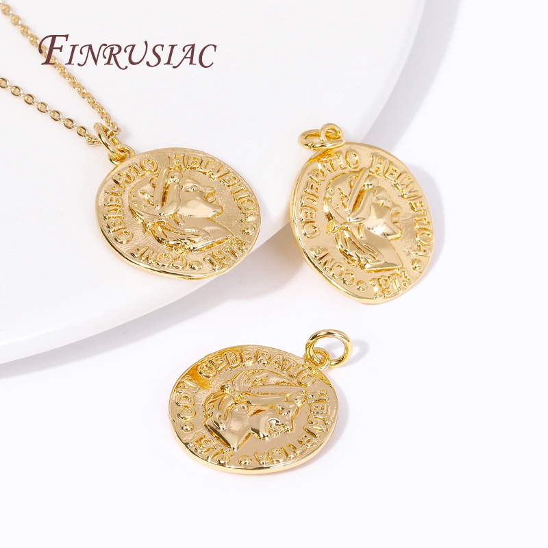 18K Gold Plated Elizabeth Quee - Jewelry Making Rome recension och pris