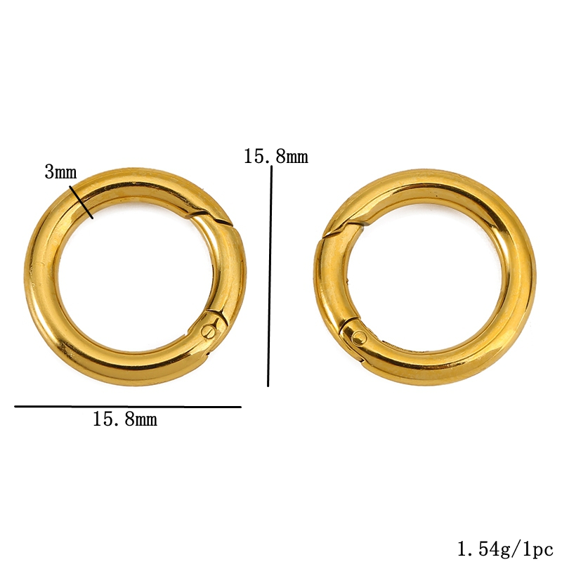 2pcs Stainless Steel Clasps He - Jewelry Making Ring Tool recension och pris