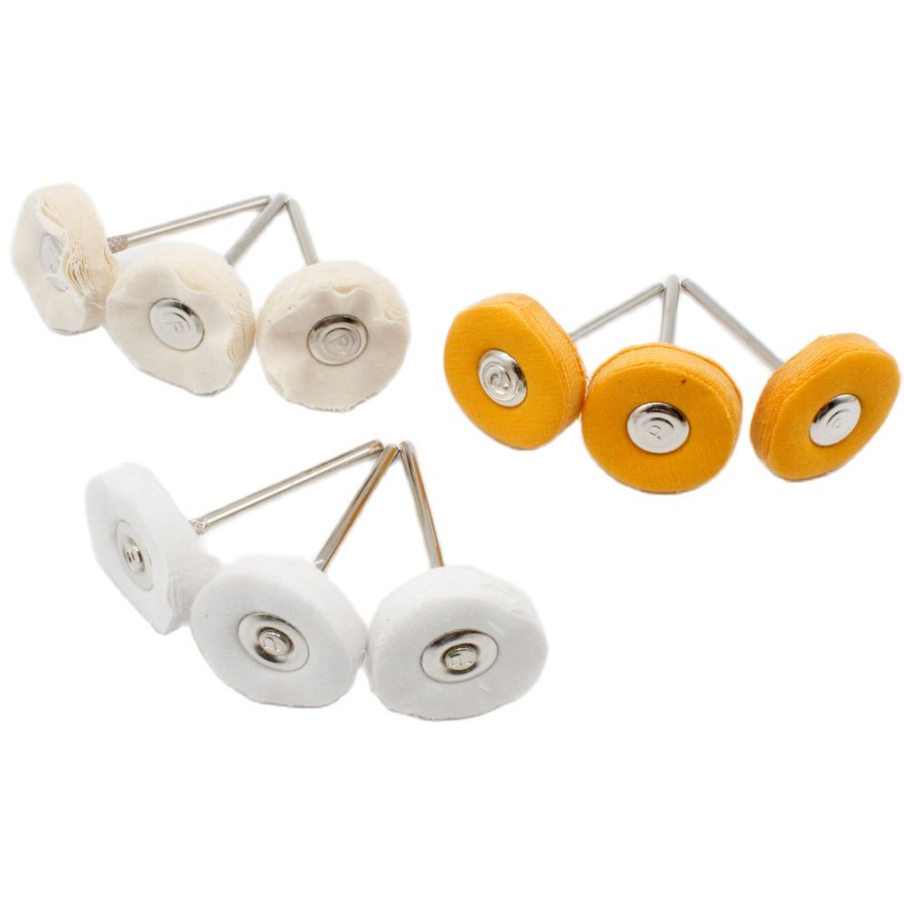 100pcs 22mm Cloth Buffing Whee - Jewelry Making Rotary Tool recension och pris