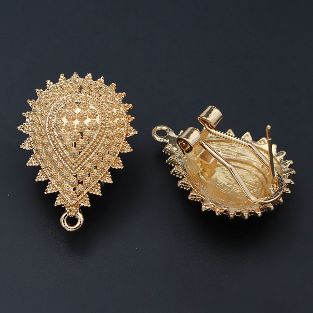 10pair Earrings Post with Loop - Jewelry Making Dubai recension och pris