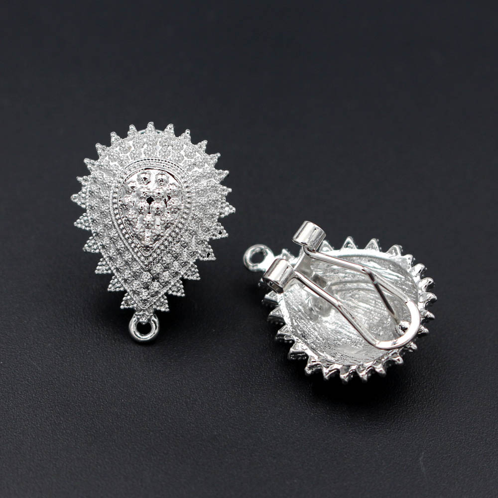 10pair Earrings Post with Loop - Jewelry Making Dubai recension och pris