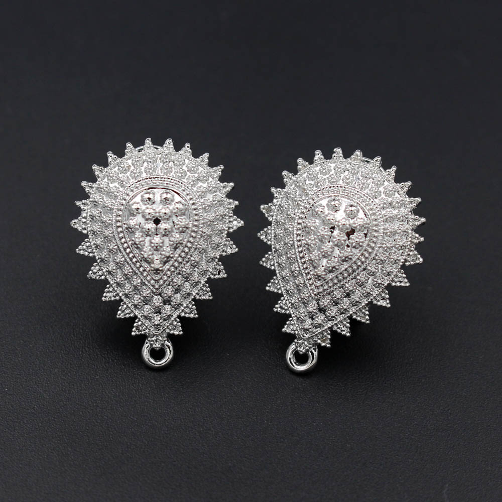 10pair Earrings Post with Loop - Jewelry Making Dubai recension och pris