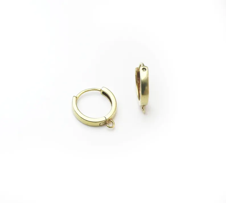 10pcs Brass Ear Hoops, Leverba - Jewelry Making Metals recension och pris