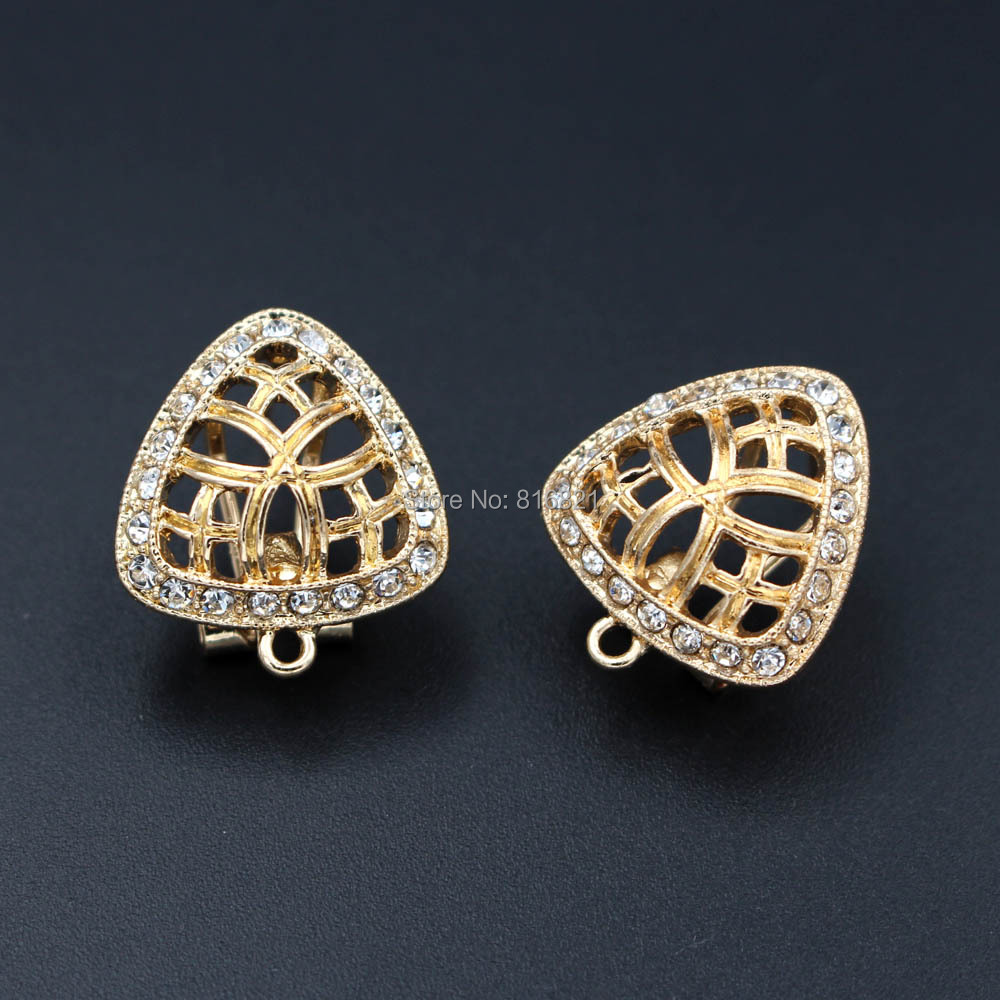 10pair Earrings Post with Loop - Jewelry Making Dubai recension och pris