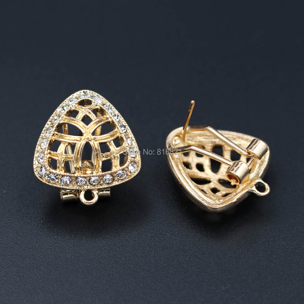 10pair Earrings Post with Loop - Jewelry Making Dubai recension och pris