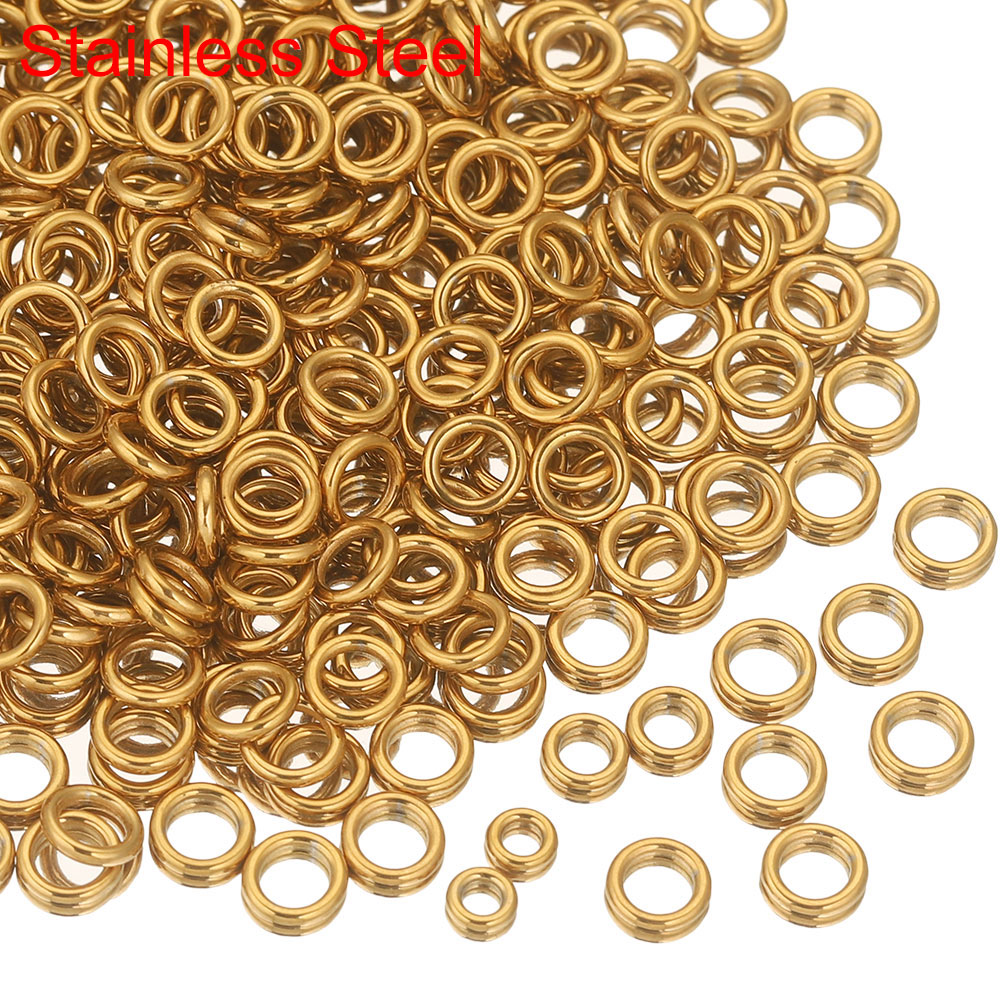 50pcs Stainless Steel Closed J - Jewelry Making Ring Tool recension och pris