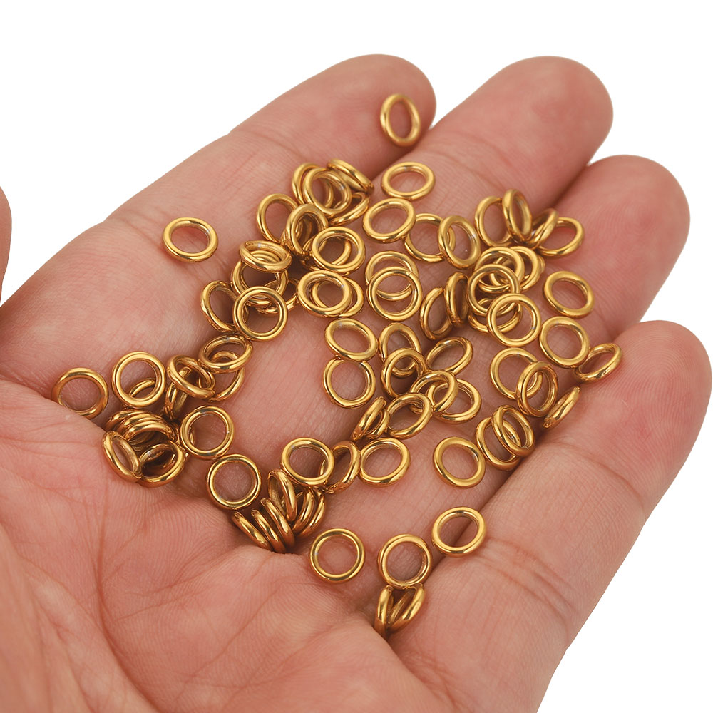 50pcs Stainless Steel Closed J - Jewelry Making Ring Tool recension och pris
