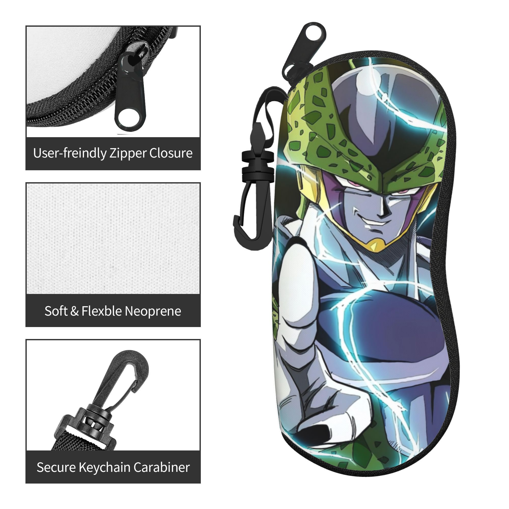 DBZ Cell Glasses Case Men Wome - Jewelry Making Glasses recension och pris