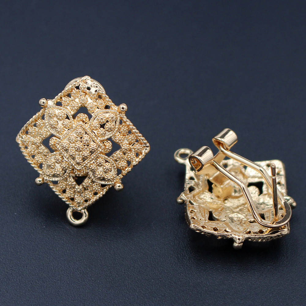 10pair Earrings Post with Loop - Jewelry Making Dubai recension och pris