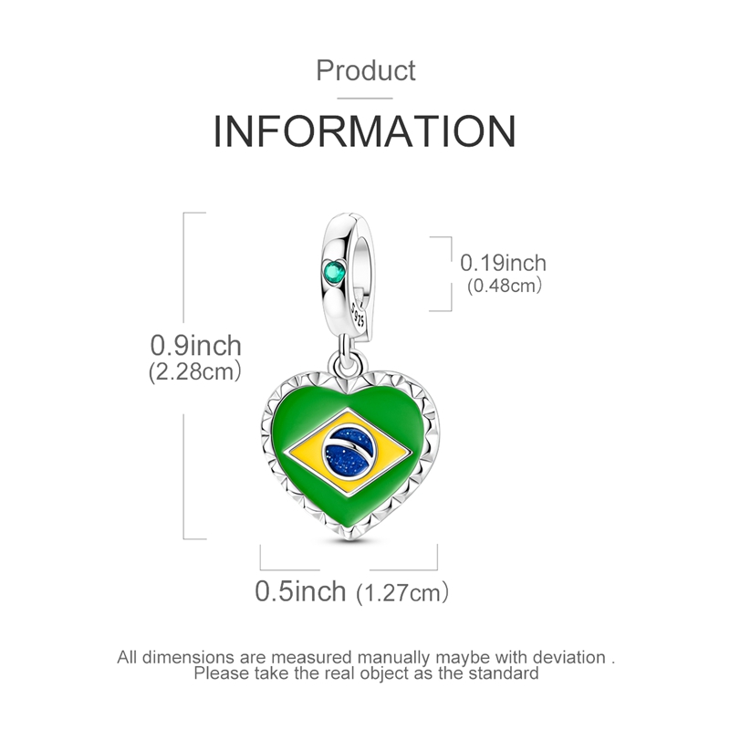 New 925 Sterling Silver Heart- - Jewelry Making Uk recension och pris
