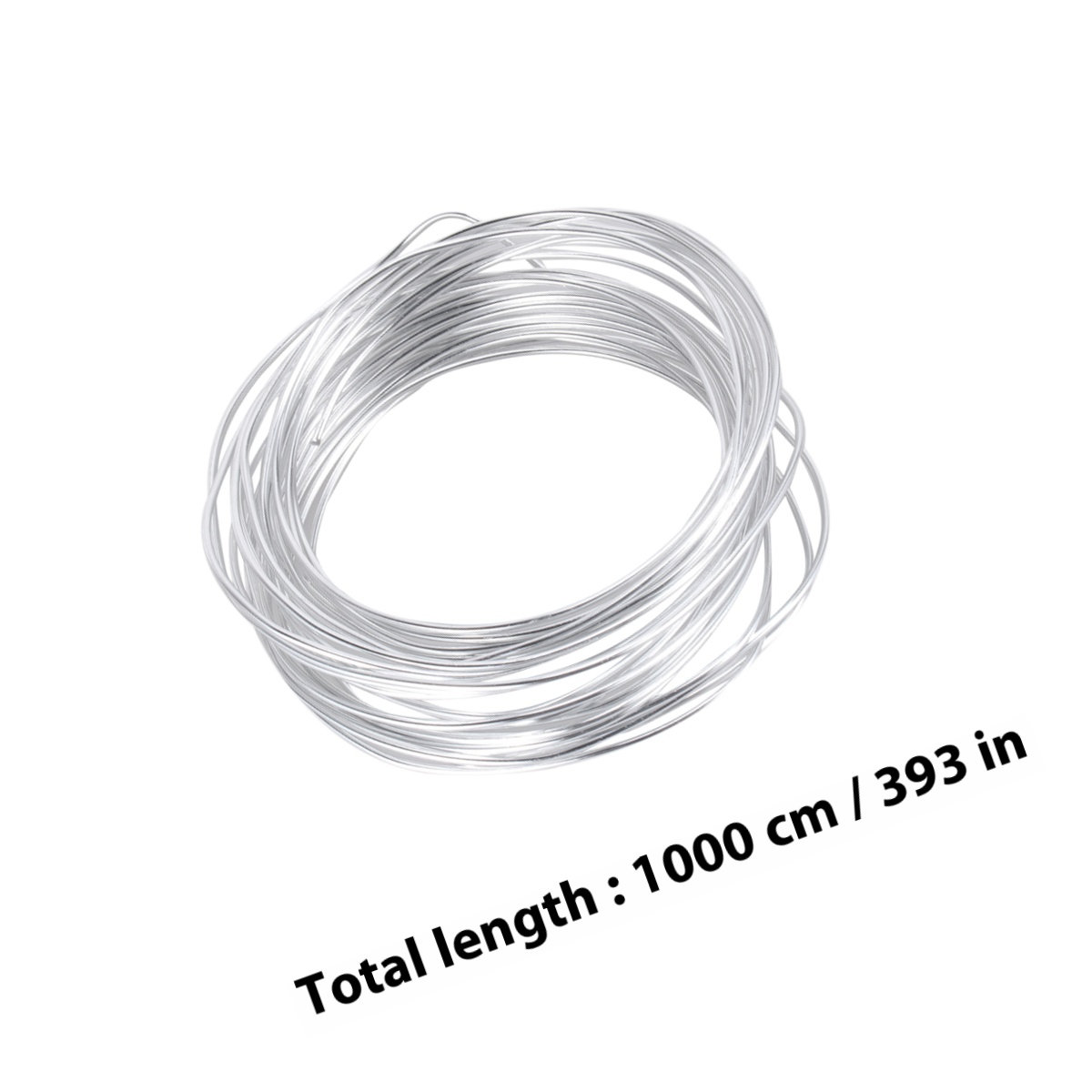 1Pcs Silver Aluminum Wire Anti - Jewelry Making Silver recension och pris