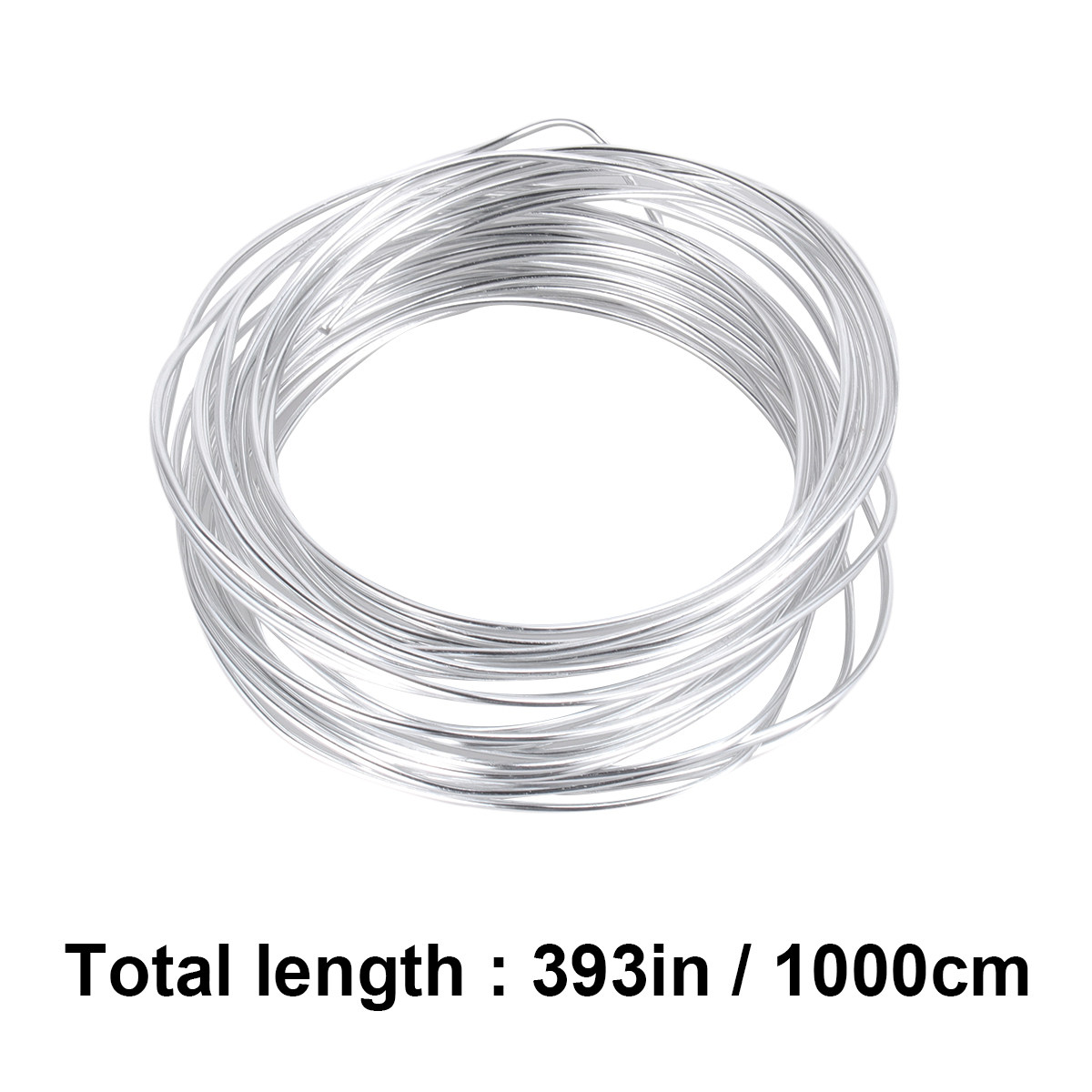 1Pcs Silver Aluminum Wire Anti - Jewelry Making Silver recension och pris