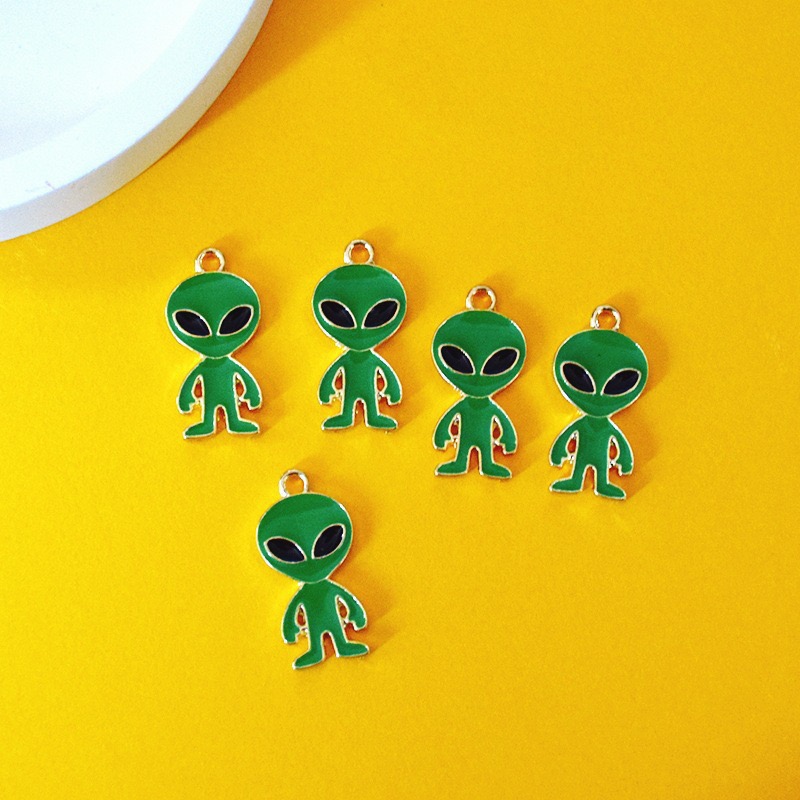 10pcs Simple Alien Alloy Drip  - Jewelry Making For Birthday Party recension och pris