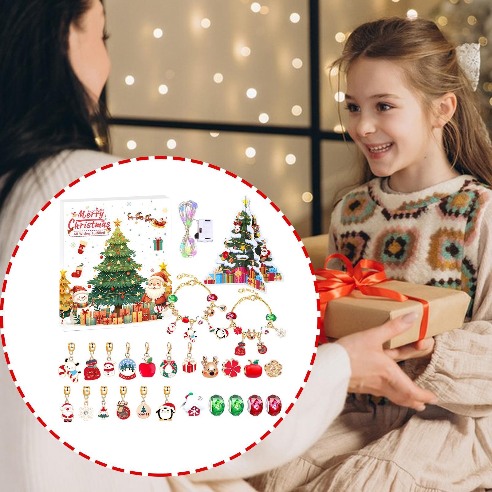 Calendar Advent Charm Christma - Jewelry Making Kits For Kids recension och pris