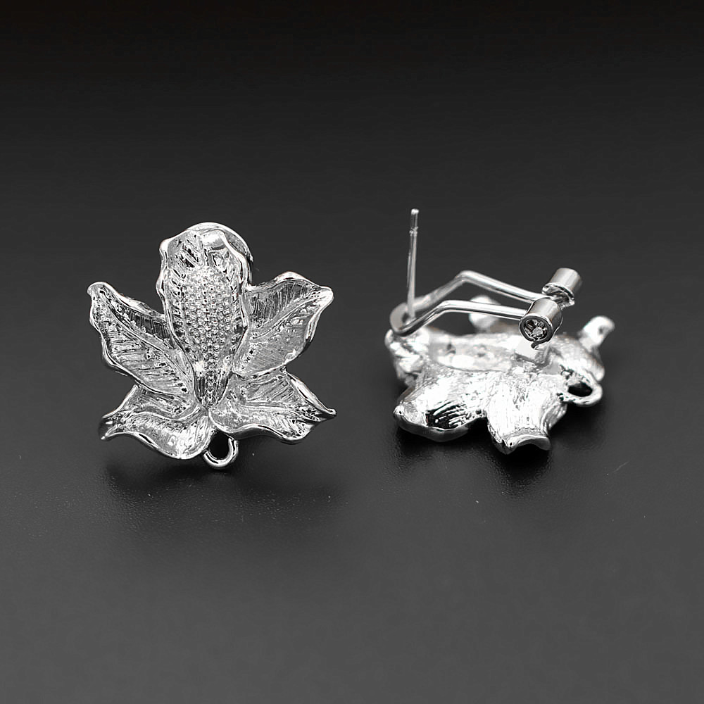10pair Clip Earrings Post with - Jewelry Making Dubai recension och pris