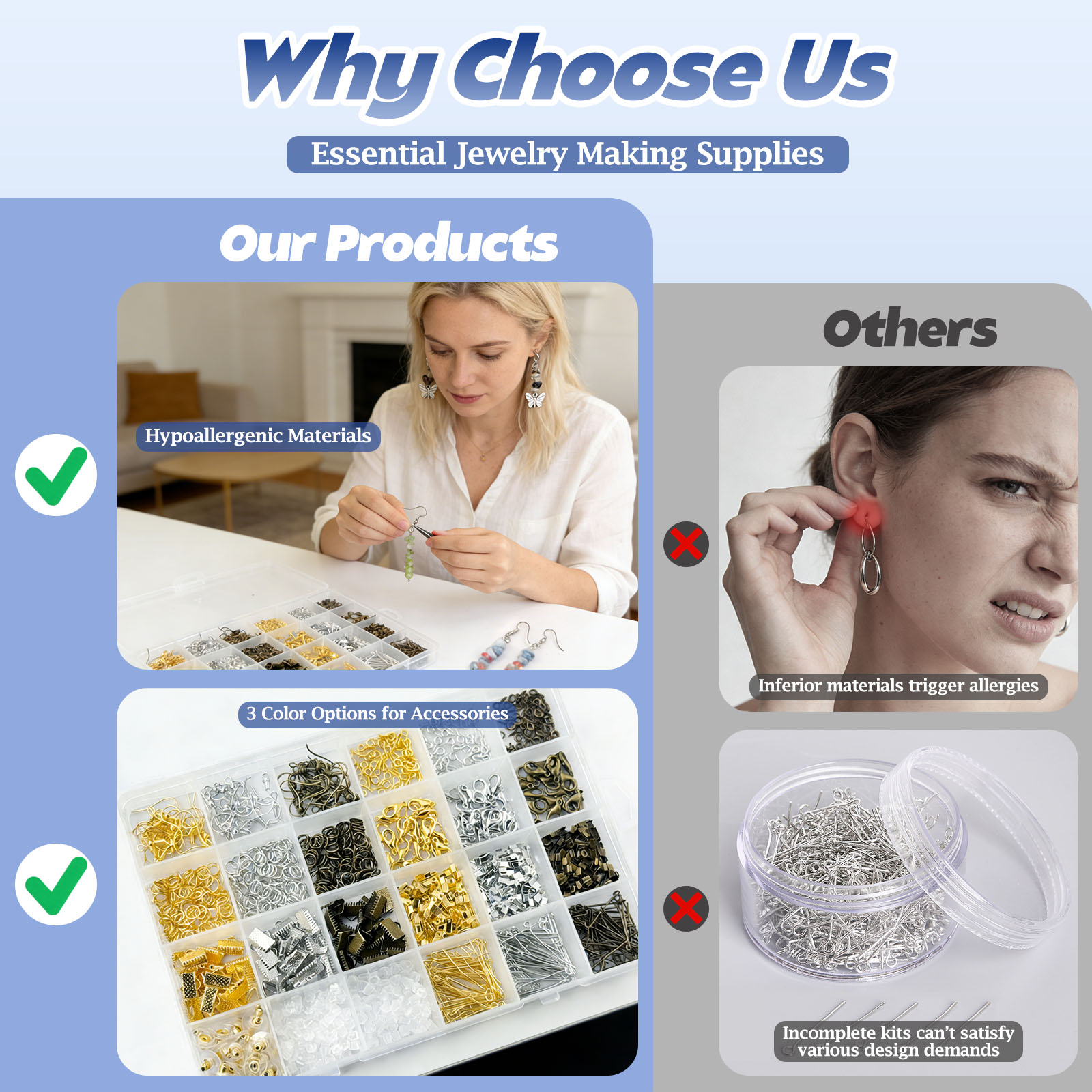 Hypoallergenic Earring Making  - Jewelry Making At Home recension och pris