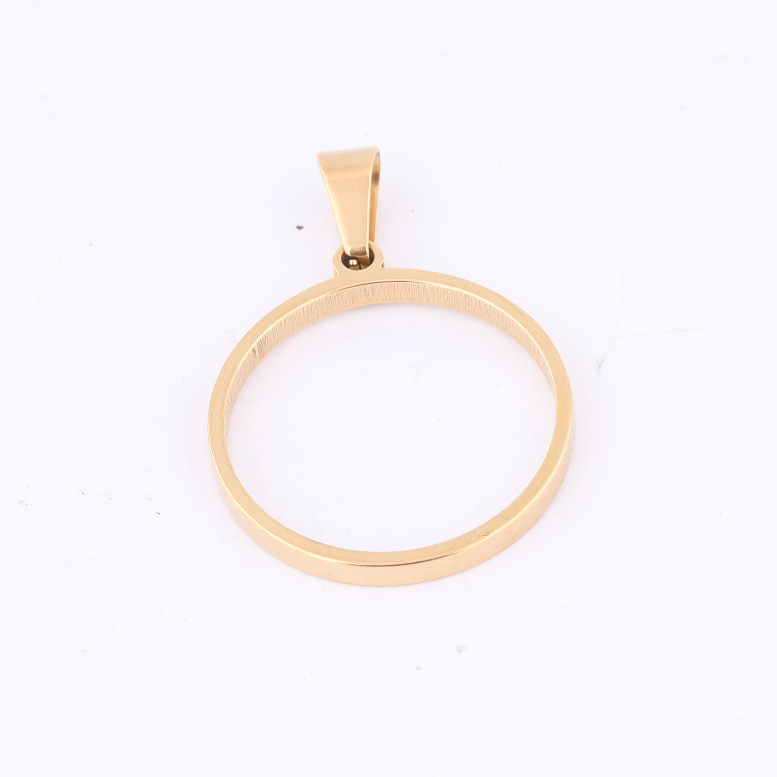 10pcs 25mm Round Open Bezel Ch - Pendant Blank Bezel recension och pris