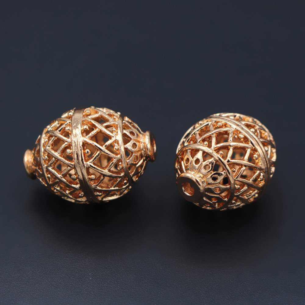 10pcs Nigerian Dubai Gold Spac - Jewelry Making Dubai recension och pris