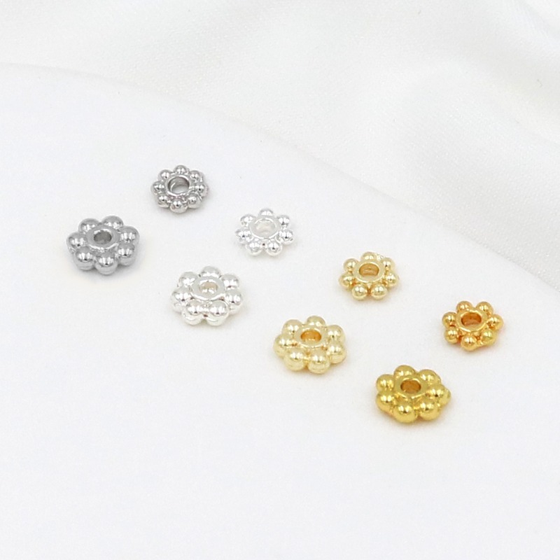 50pcs 18K Gold Plated 925 Silv - Jewelry Making Silver recension och pris