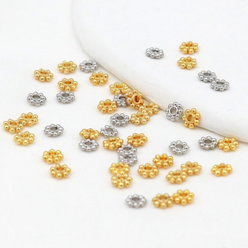 50pcs 18K Gold Plated 925 Silv - Jewelry Making Silver recension och pris