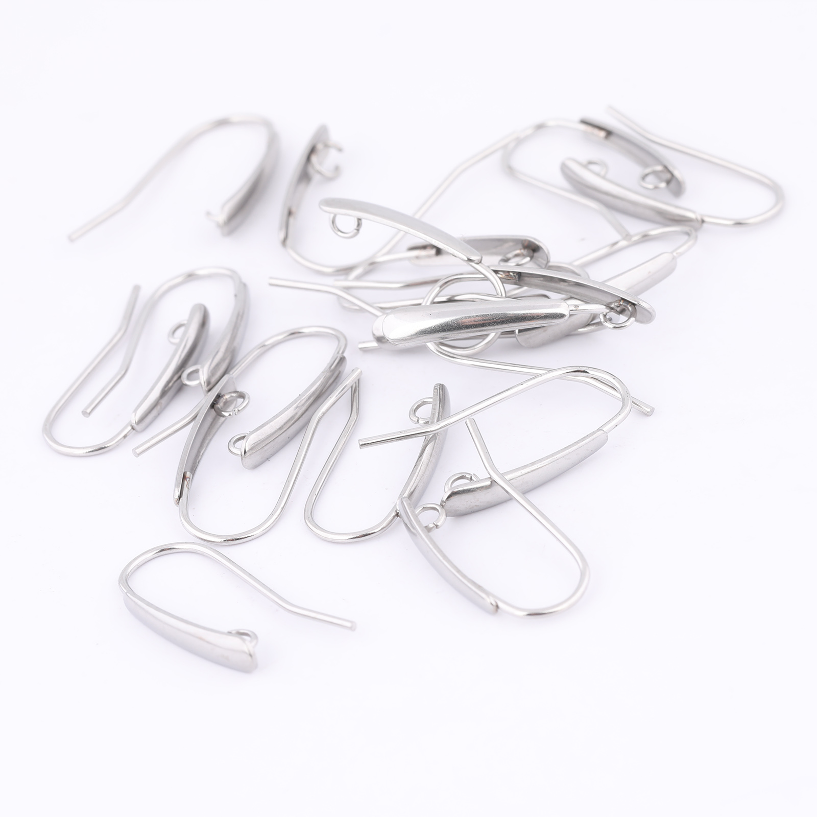 40pcs Stainless Steel Earring  - Jewelry Making Metals recension och pris