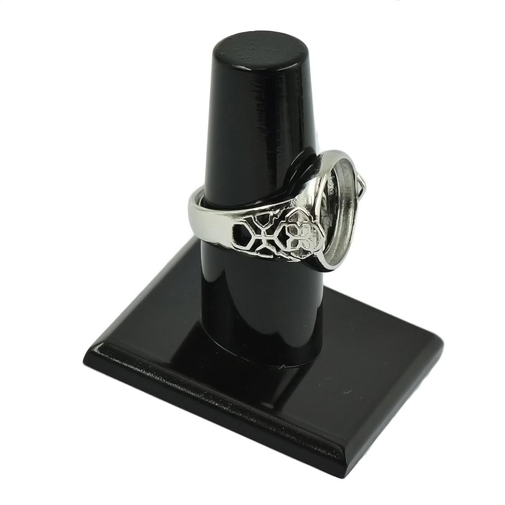 Silver Brass Adjustable Ring B - Jewelry Making At Home recension och pris