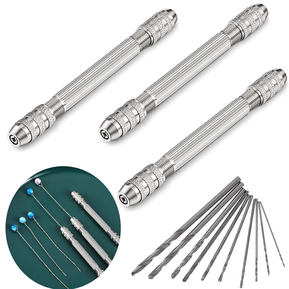 Double-Head Hand Drill Base, 0 - Jewelry Making Rotary Tool recension och pris