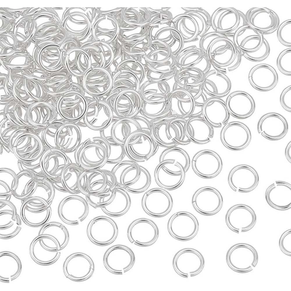 200pcs 925 Sterling Silver Pla - Jewelry Making Silver recension och pris