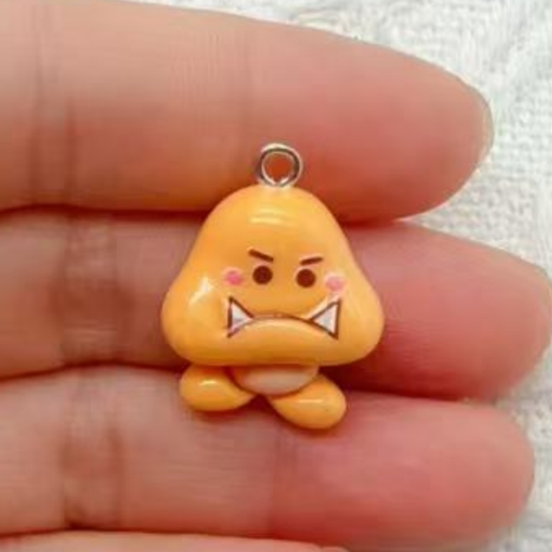 10pcs resin cartoon pendant, D - Jewelry Making For Birthday Party recension och pris