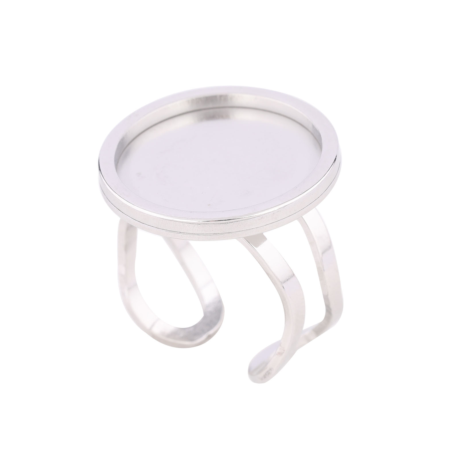 5pcs 18mm Round Cabochon Ring  - Jewelry Making For Beginners recension och pris