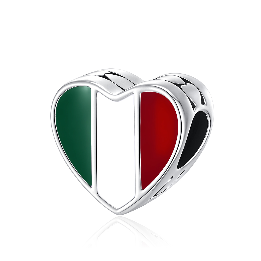 New S925 Silver National Flag  - Jewelry Making Uk recension och pris