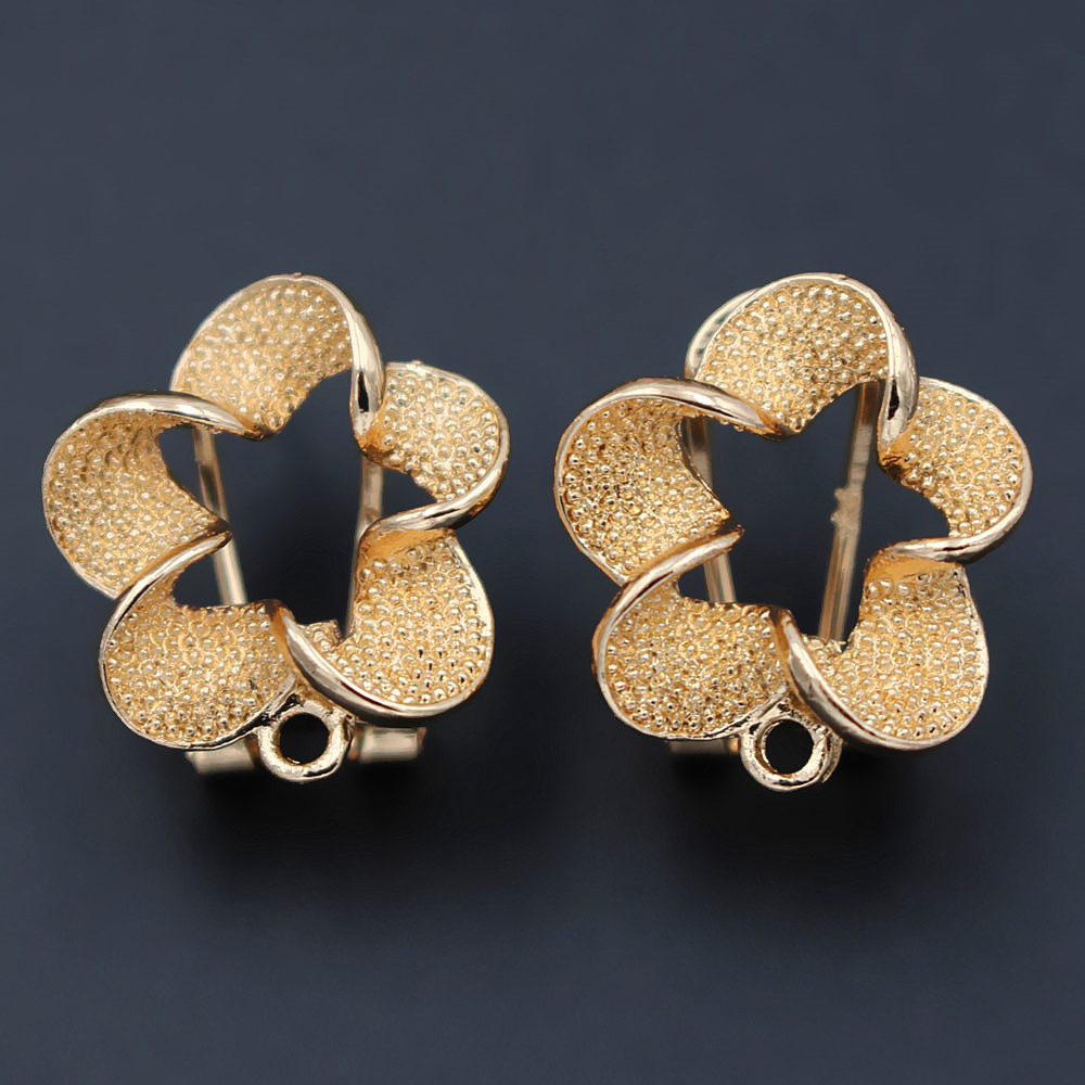 10pair Filigree Flower Earring - Jewelry Making Dubai recension och pris