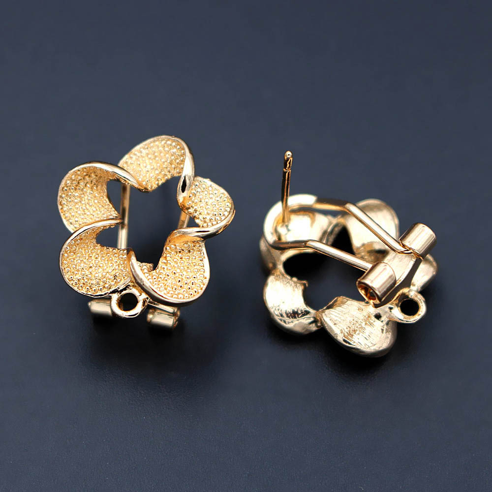 10pair Filigree Flower Earring - Jewelry Making Dubai recension och pris