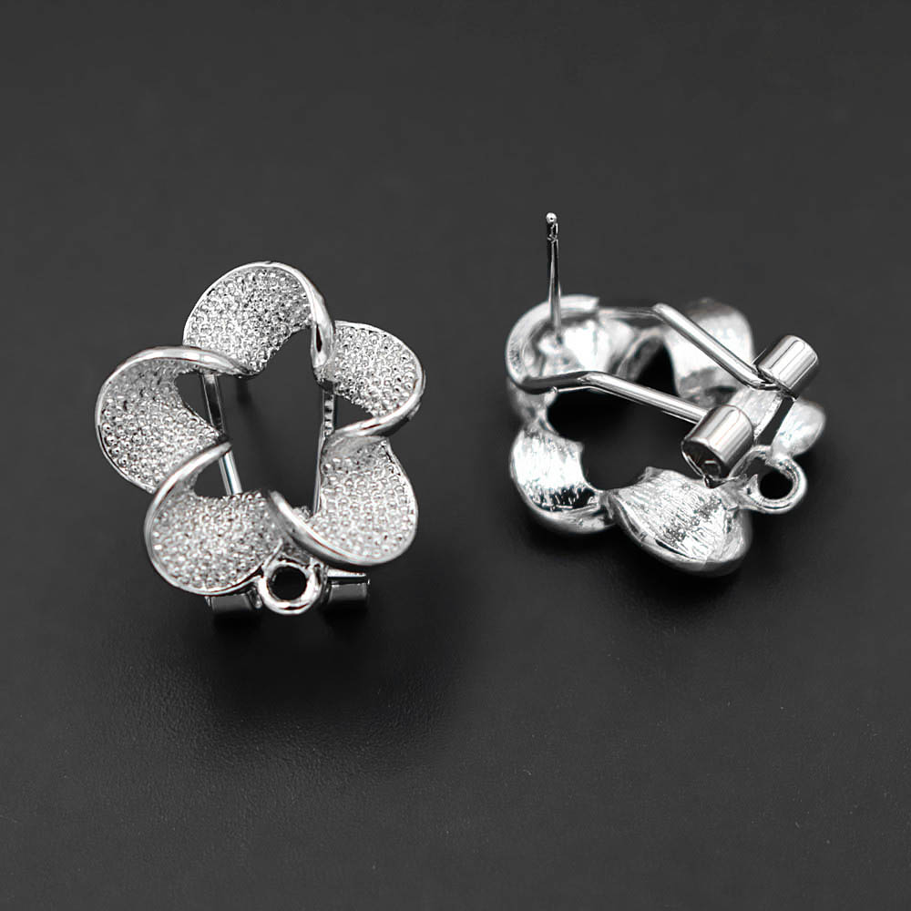 10pair Filigree Flower Earring - Jewelry Making Dubai recension och pris