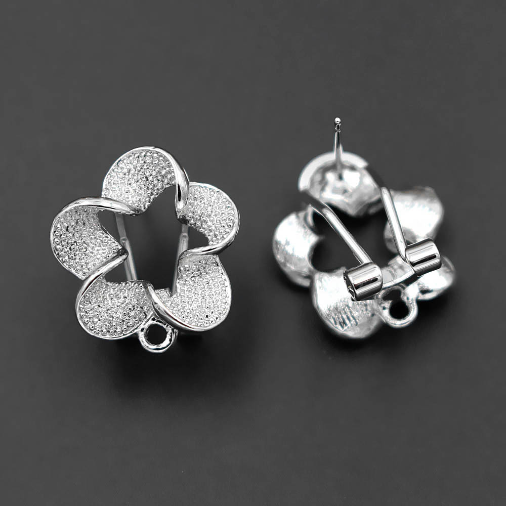 10pair Filigree Flower Earring - Jewelry Making Dubai recension och pris