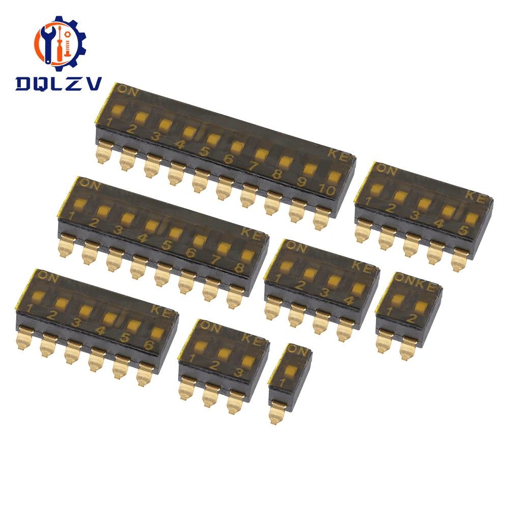 SMD Switch Toggle Switches 2.5 - Toggle Clasp Gold recension och pris