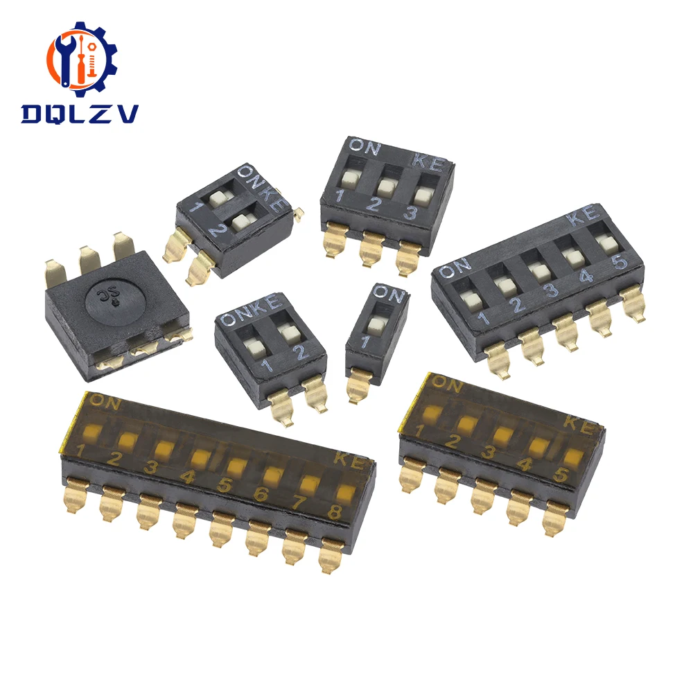SMD Switch Toggle Switches 2.5 - Toggle Clasp Gold recension och pris