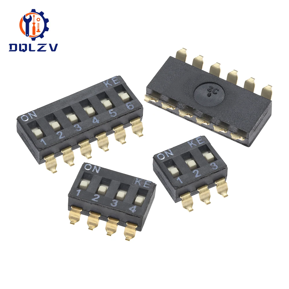 SMD Switch Toggle Switches 2.5 - Toggle Clasp Gold recension och pris