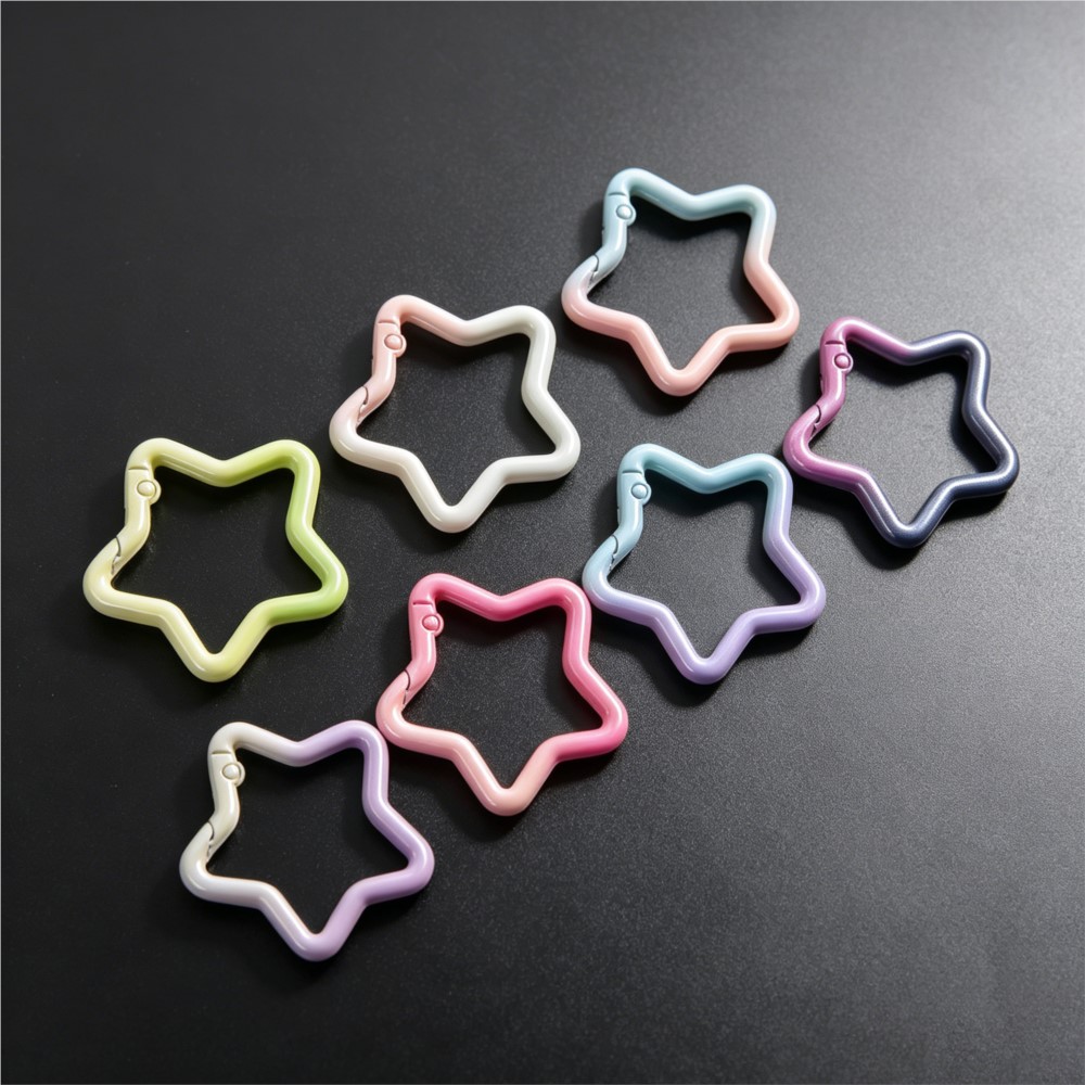 5PCS Gradient Star Shape Sprin - Jewelry Making Ring Tool recension och pris