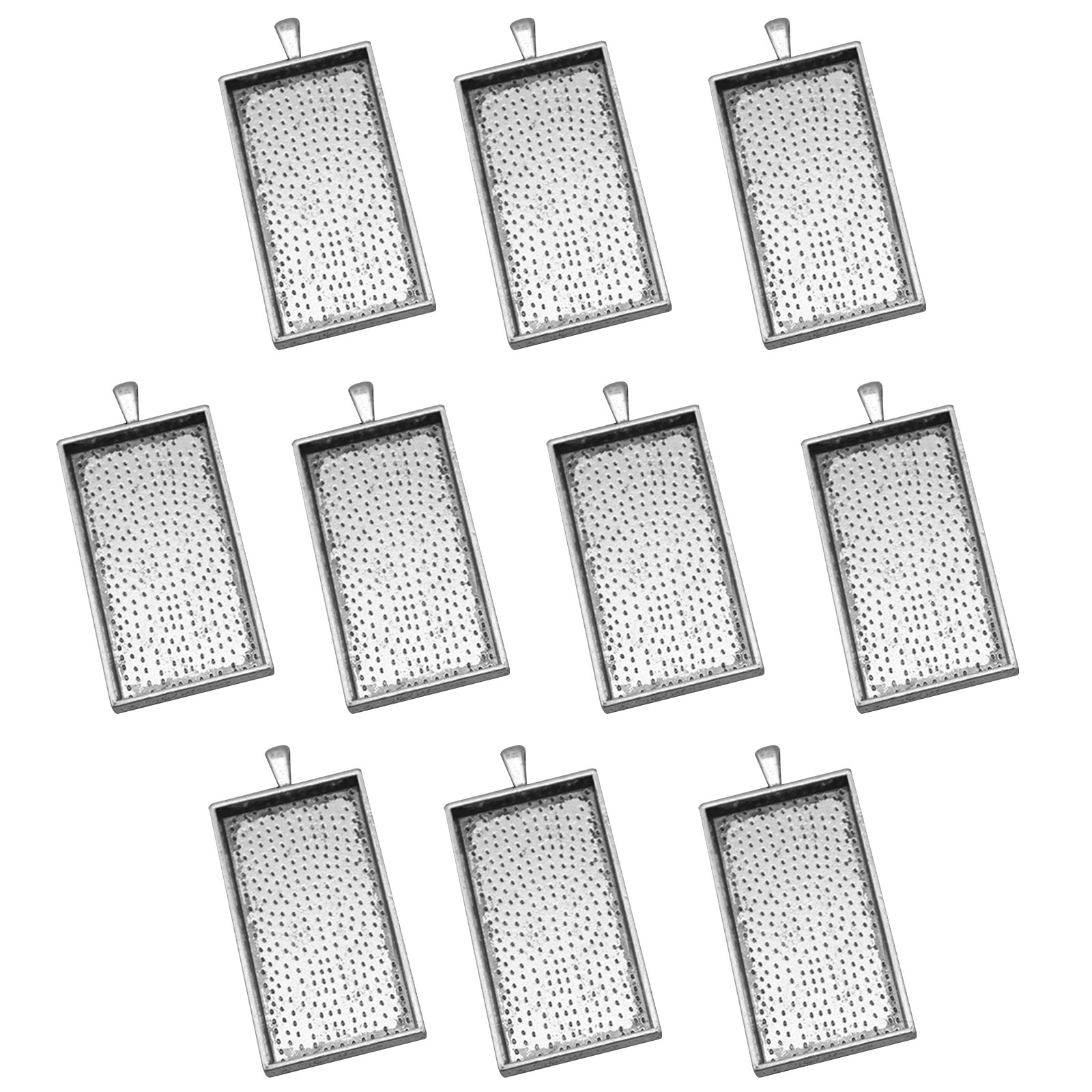10Pcs Alloy Pendant Trays Vint - Pendant Blank Bezel recension och pris